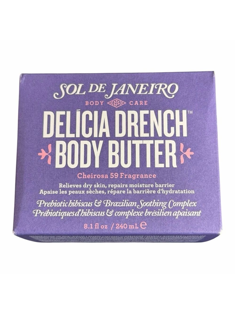 Sol de Janeiro
Delícia Drench Deeply Moisturizing Body Butter for Dry Skin